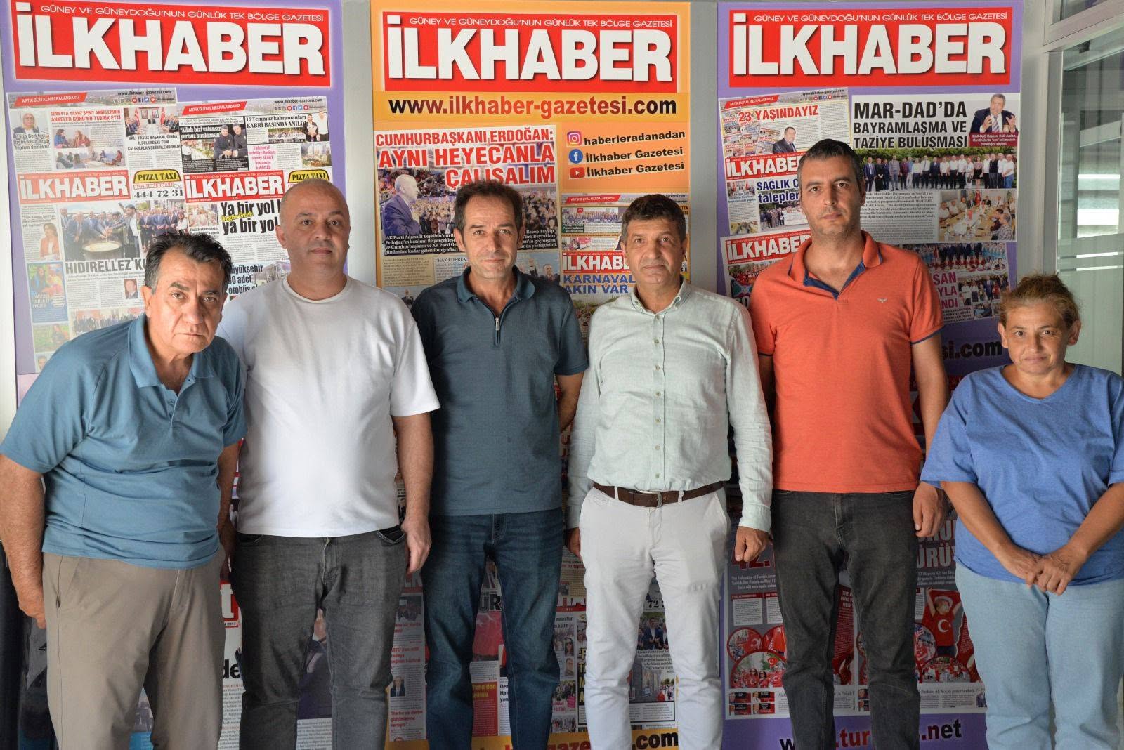 TMMOB Gıda Mühendisleri Odası 2. Başkanımız Şehmus ALPARSLAN ve Şube Başkanımız Levent YERGÖK  İlkhaber Gazetesini ziyaret etti.