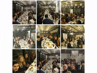 2018 YILINA GİRERKEN DÜZENLEDİĞİMİZ DAYANIŞMA YEMEĞİNDE BİR ARADA OLDUĞUMUZ BÜTÜN ARKADAŞLARIMIZA TEŞEKKÜR EDER BİRLİK İÇERİSİNDE NİCE BULUŞMALAR DİLERİZ…