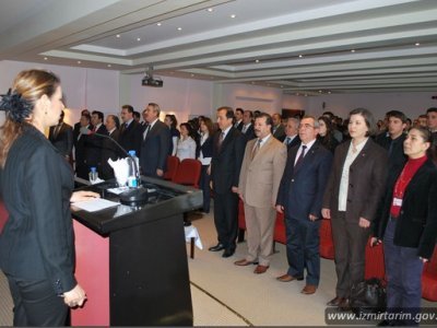 4B STATÜSÜNDE GÖREVE BAŞLAYAN GIDA MÜHENDİSLERİNİN İMZA TÖRENİ İZMİR TARIM İL MÜDÜRLÜĞÜNDE YAPILDI