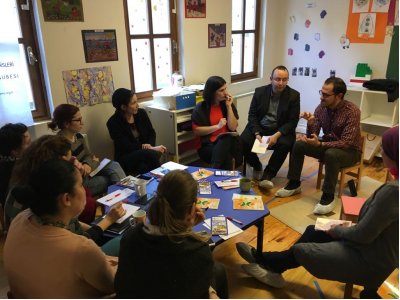 BİLİNÇLİ GIDA TÜKETİMİ ETKİNLİKLERİ KAPSAMINDA BAŞKA BİR OKUL MÜMKÜN BBOM İSTANBUL ANADOLU KOOPERATİFİ ÖZEL KOŞAN KAPLUMBAĞA ANAOKULU’NDA BGT SEMİNERİ GERÇEKLEŞTİRİLMİŞTİR