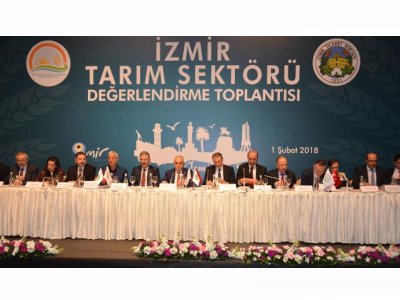 İZMİR TARIM SEKTÖRÜ DEĞERLENDİRME TOPLANTISINA KATILDIK