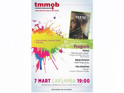 TMMOB ÜYESİ KADINLARDAN 8 MART ETKİNLİĞİ