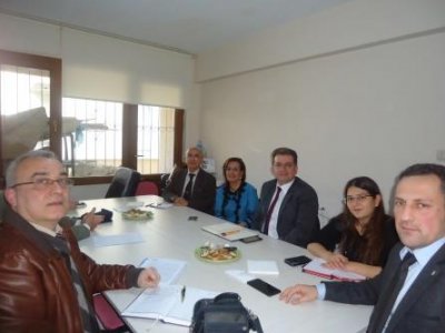 CHP KONAK İLÇE STK VE MESLEK ODALARI KOMİSYONU ÜYELERİ ŞUBEMİZİ ZİYARET ETTİ