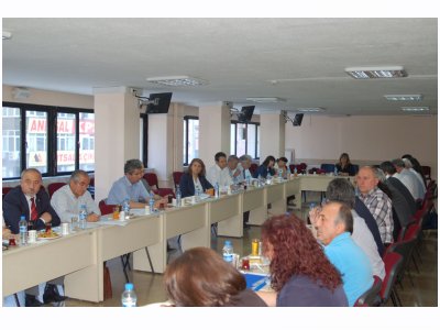 TMMOB YÖNETİM KURULUODA BAŞKANLARI TOPLANTISI YAPILDI
