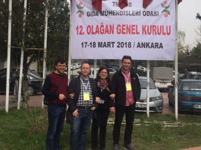 ODAMIZIN 12OLAĞAN GENEL KURULU`NA KATILIM SAĞLADIK
