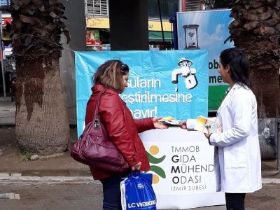 SU GÜNÜ STANTLARIMIZDA SUYUN BİR YAŞAM HAKKI OLDUĞUNA VURGU YAPTIK