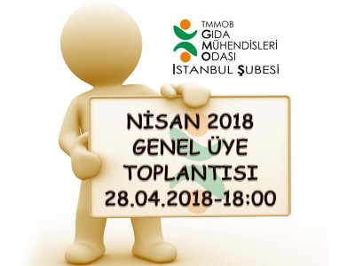 NİSAN 2018 GENEL ÜYE TOPLANTISIDUYURU