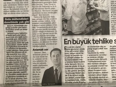 CUMHURİYET GAZETESİHİLEYE KOMİK CEZAŞUBE BAŞKANI ZAFER ŞENYURT