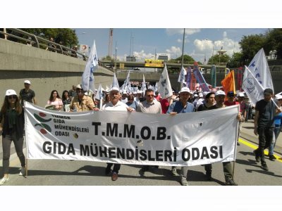 1 MAYIS BİRLİK MÜCADELE VE DAYANIŞMA GÜNÜNDE ALANLARDAYDIK 