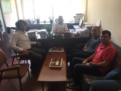 ÇÜ GIDA MÜHENDİSLİĞİ BÖLÜM BAŞKANI PROF DR HÜSEYİN ERTEN’İ ZİYARET ETTİK 