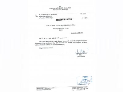 TC GIDA TARIM VE HAYVANCILIK BAKANLIĞI‘NDAN BAKANLIKTA İSTİHDAM EDİLEN GIDA MÜHENDİSİ ZİRAAT MÜHENDİSİ VE VETERİNER HEKİMLERİN SAYILARI İLE HER BİR MESLEK GRUBUNUN İDARİ KADROLARDAKİ DAĞILIMI BİLGİSİNİ TALEP ETTİK