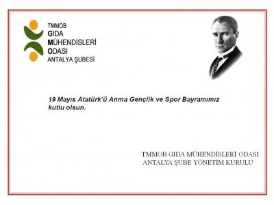 19 MAYIS ATATÜRK`Ü ANMA GENÇLİK VE SPOR BAYRAMI