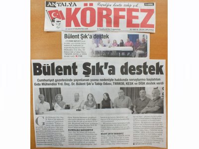 `KAMU SAĞLIĞINI İLGİLENDİREN KONULARDA SIR YA DA YASAK OLAMAZ` 