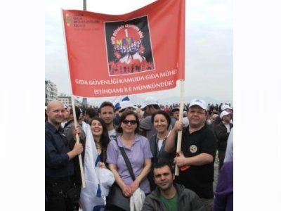 BİRLİK MÜCADELE DAYANIŞMA GÜNÜNDE ALANLARDAYDIK
