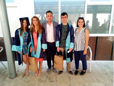 EÜ MÜHENDİSLİK FAKÜLTESİ MEZUNİYET TÖRENİNE KATILDIK