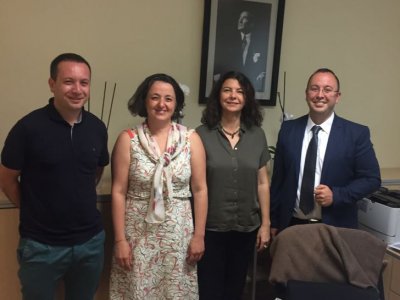 YEDİTEPE ÜNİVERSİTESİ GIDA MÜHENDİSLİĞİ BÖLÜM BAŞKANLIĞI ZİYARETİ 