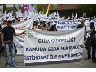 15 MAYIS TMMOB MİTİNGİNE KATILDIK
