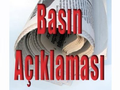 KURBAN BAYRAMI BASIN AÇIKLAMASI