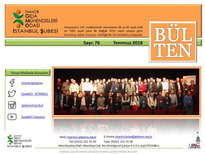 TEMMUZ 2018 ETKİNLİK BÜLTENİ