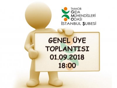 GENEL ÜYE TOPLANTI DUYURUSU