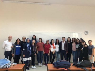 CBÜ GIDA MÜHENDİSLİĞİ BÖLÜMÜNDE ÖĞRENCİ TEMSİLCİLİĞİ TANITIM SUNUMU YAPILDI 