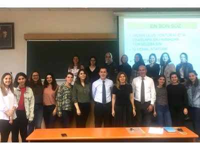 İSTANBUL TEKNİK ÜNİVERSİTESİNDE ODA TANITIMI VE MESLEKİ SÖYLEŞİ GERÇEKLEŞTİRİLDİ
