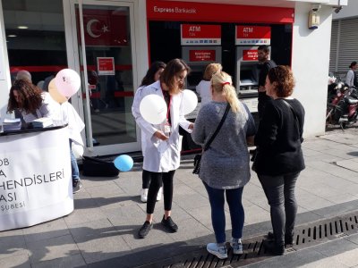 DÜNYA GIDA GÜNÜNDE AÇILAN STANTLARDA HALKLA BİR ARAYA GELDİK