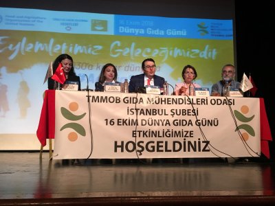 DÜNYA GIDA GÜNÜ ETKİNLİKLERİ KAPSAMINDA SEMPOZYUMUMUZUN 2SİNİ GERÇEKLEŞTİRDİK