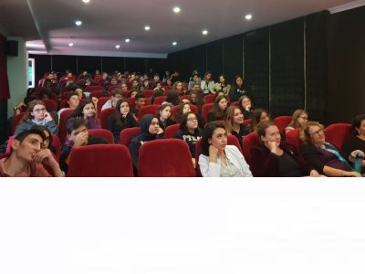16 EKİM DÜNYA GIDA GÜNÜ KAPSAMINDA FLORYA TEVFİK ERCAN ANADOLU LİSESİNDE BİLİNÇLİ GIDA TÜKETİMİ BGT SEMİNERİ GERÇEKLEŞTİRİLDİ