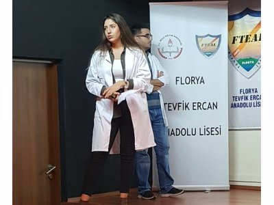 16 EKİM DÜNYA GIDA GÜNÜ KAPSAMINDA FLORYA TEVFİK ERCAN ANADOLU LİSESİNDE BİLİNÇLİ GIDA TÜKETİMİ BGT SEMİNERİ GERÇEKLEŞTİRİLDİ