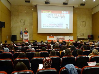 TMMOB DÜNYA GIDA GÜNÜ 2018 SEMPOZYUMU
