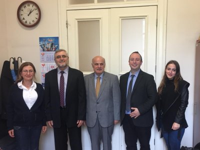 SABAHATTİN ZAİM ÜNİVERSİTESİ GIDA MÜHENDİSLİĞİ BÖLÜM BAŞKANLIĞI`NI ZİYARET ETTİK