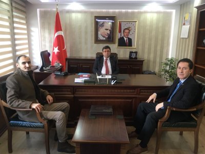 ŞİŞLİ KAYMAKAMI SAYIN ALİ FUAT TÜRKEL`İ ZİYARET ETTİK