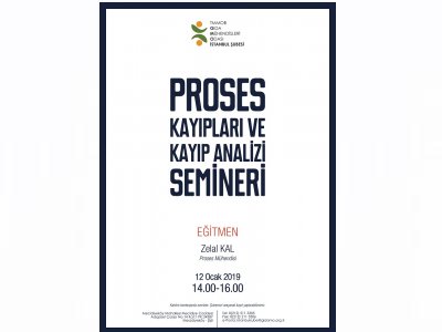 PROSES KAYIPLARI VE KAYIP ANALİZİ SEMİNER DUYURUSU