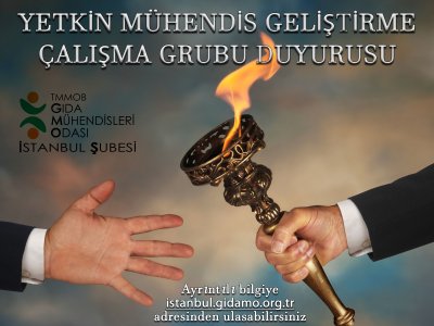 YETKİN MÜHENDİS GELİŞTİRME ÇALIŞMA GRUBU DUYURUSU