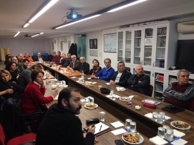 TMMOB İSTANBUL İKK ELEKTRİK MÜHENDİSLERİ ODASI İSTANBUL ŞUBESİ`NDE DÜZENLENEN ÇALIŞTAYA KATILDIK