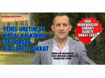 HABER HÜRRİYETİ: YEREL ÜRETİM VE KIRSAL KALKINMA İSTİYORSAK BU İŞARETE DİKKAT
