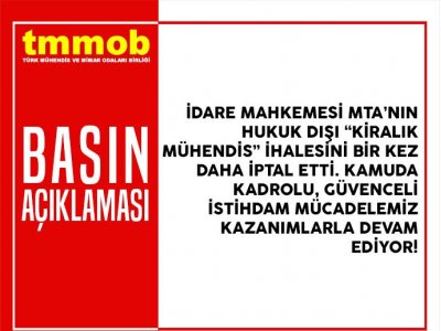 KAMUDA KADROLU GÜVENCELİ İSTİHDAM MÜCADELEMİZ KAZANIMLARLA DEVAM EDİYOR