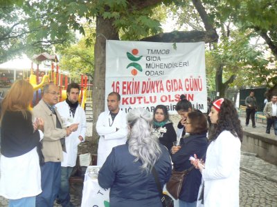 DÜNYA GIDA GÜNÜNDE ALANLARDAYDIK