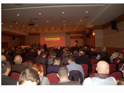 TMMOB 45 DÖNEM II DANIŞMA KURULU TOPLANTISI`NA KATILDIK