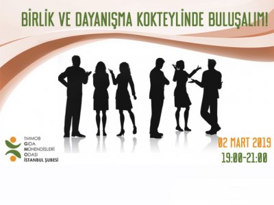 BİRLİK VE DAYANIŞMA KOKTEYLİNDE BULUŞALIM