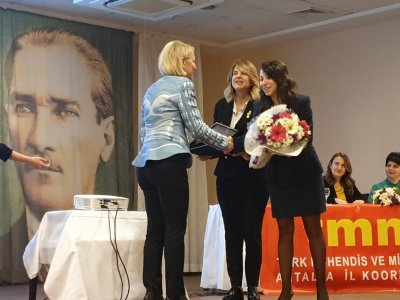 8 MART DÜNYA EMEKÇİ KADINLAR GÜNÜ PANELİ MESLEĞİMİZ GELECEĞİMİZKADINIZ BİZ 