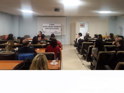 GIDA MÜHENDİSLERİ ODASI KOCAELİ TEMSİLCİLİĞİ 8 MART DÜNYA EMEKÇİ KADINLAR GÜNÜ`NÜ KUTLADI