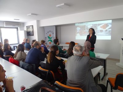 TECRÜBE AKTARIMI TOPLANTILARI2 GASTRONOMİ ALANINDA GIDA MÜHENDİSLERİNİN YERİ VE ÖNEMİ SEMİNERİNİ GERÇEKLEŞTİRDİK
