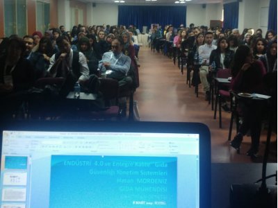 4 SANAYİ DEVRİMİ YAPAY ZEKA EKALİTE VE GIDA SANAYİİ KONFERANSI`NI GERÇEKLEŞTİRDİK