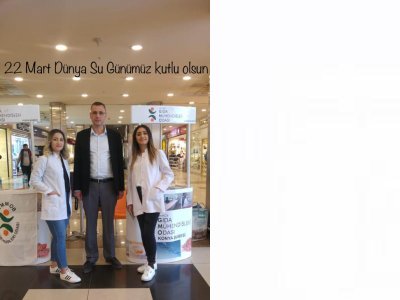 22 MART DÜNYA SU GÜNÜ DOLAYISIYLA KULE`DE STANDIMIZI AÇTIK