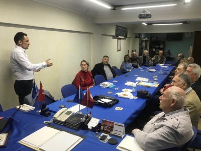 İMED ÜYELERİNE "2050 YILINDA BESLENME" KONULU SEMİNER VERDİK
