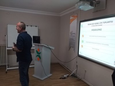 NİSAN 2019 GENEL ÜYE TOPLANTISI GERÇEKLEŞTİRİLDİ