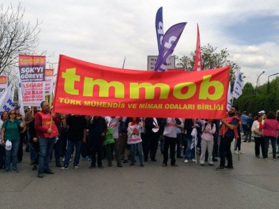 1 MAYIS BİRLİK MÜCADELE VE DAYANIŞMA GÜNÜNDE ALANLARDAYDIK 