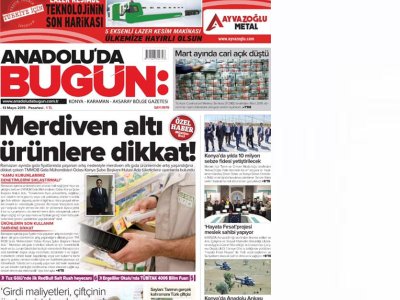 MERDİVENALTI ÜRÜNLERE DİKKAT